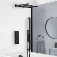 Sistema Doccia Termostatico Nero - Scelta di Vie - Hudson Reed Preto
