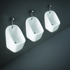 Sistema per Orinatoio Esposto con Tre Orinatoi - Hudson Reed x RAK Series 600