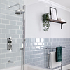 Sistema Termostatico per Doccia e Vasca da Bagno Tradizionale - Cromo & Bianco - Elizabeth