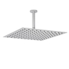 Soffione Doccia Quadrato Ultrasottile con Braccio 400 x 400mm - Arvo