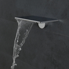 Soffione Doccia Rettangolare da Parete Effetto Cascata - 230 x 160mm