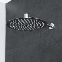 Soffione Doccia Rotondo Ultrasottile da Soffitto 200mm
