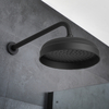 Soffione Doccia Tradizionale da 200mm - Nero - Elizabeth