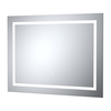 Specchio con Illuminazione a LED 21W e Antiappannamento - 800mm x 600mm