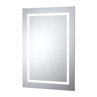 Specchio Moderno con Illuminazione a LED 21W e Antiappannamento - 500mm x 700mm