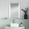 Specchio per Ambienti Interni con Illuminazione a LED 21W e Antiappannamento- 500mm x 700mm