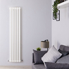 Termoarredo di Design Bianco Verticale - 1489W - 1800 x 383 x 80mm - Saffre