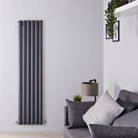 Termosifone di Design Verticale Rombo - Disponibile in Diverse Misure