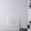 Termosifone Orizzontale Bianco di Design in Alluminio - 1609W - 600 x 830mm - Revive Air