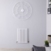 Termosifone Orizzontale Bianco di Design in Alluminio - 804W - 600 x 410mm - Revive Air