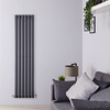 Termosifone Verticale di Design Antracite - 1780 x 420mm - 1051W - Rombo