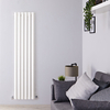 Termosifone Verticale di Design Bianco - 1780 x 420mm - 1051W - Rombo
