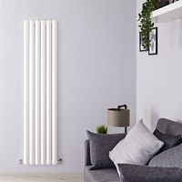 Termosifone Verticale di Design Bianco - 1780 x 420mm - 1051W - Rombo