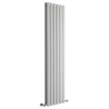 Termosifone Verticale di Design Bianco - 1780 x 420mm - 1619W - Rombo