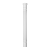 Tubo di Scarico Flessibile da 40 mm 505 mm Compatible con Lavelli e Vasche da Bagno