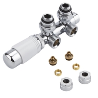 Valvole a Squadra Termostatiche per Radiatori 3/4” con Adattatori Multistrato Ø14mm