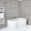 Vasca Angolare Destra o Sinistra con Pannello 1500 x 1000mm - Ashbury