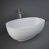 Vasca Centro Stanza Moderna - Bianca - 1400mm x 753mm - Hudson Reed x RAK Cloud