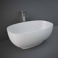 Vasca Centro Stanza Moderna - Bianca - 1400mm x 753mm - Hudson Reed x RAK Cloud
