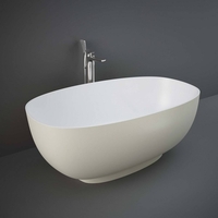 Vasca Centro Stanza Moderna - Greige - 1400mm x 753mm - Hudson Reed x RAK Cloud