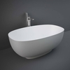 Vasca Centro Stanza Moderna - Grigia - 1400mm x 753mm - Hudson Reed x RAK Cloud