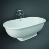 Vasca Centro Stanza Tradizionale - Bianca - 1560mm x 810mm - Hudson Reed x RAK Washington