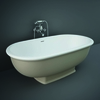 Vasca Centro Stanza Tradizionale - Cappuccino - 1560mm x 810mm - Hudson Reed x RAK Washington