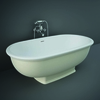 Vasca Centro Stanza Tradizionale - Greige - 1560mm x 810mm - Hudson Reed x RAK Washington