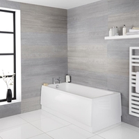 Vasca da Bagno Acrilica Contemporanea - Disponibile in Varie Dimensioni - Solarna