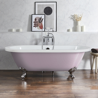 Vasca da Bagno Autoportante Tradizionale 825mm Scelta di Finitura di Vasca e Piedini