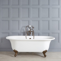 Vasca da Bagno Freestanding con Piedini Bronzo Lucidato ad Olio 1730 x 780mm - Richmond