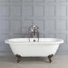 Vasca da Bagno Freestanding con Piedini Bronzo Lucidato ad Olio 1780 x 825mm - Legend