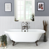 Vasca da Bagno Freestanding con Piedini Bronzo Lucidato ad Olio 1795 x 785mm - Oxford