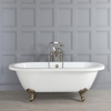 Vasca da Bagno Freestanding con Piedini Oro Spazzolato 1780 x 825mm - Legend