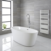 Vasca da Bagno Freestanding Ovale Bianca 1595 x 740mm - Ashbury