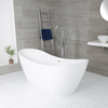 Vasca da Bagno Freestanding Ovale Bianca 1830 x 710mm - Otterton