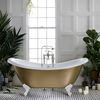 Vasca da Bagno Freestanding Tradizionale - 1750mm x 730mm - Scelta di Finiture Metallizzate e Piedini