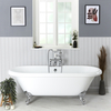 Vasca da Bagno Freestanding Vintage Bianca con Piedini 1795 x 785mm - Chester