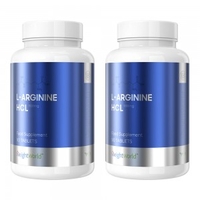 Arginina Integratore 90 Caps 1000mg - Ossido Nitrico e Proteine Programma di 6 Mesi - L-Arginina HCL Migliora Flusso Sanguigno e Prestazioni Muscolari