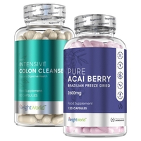 Bacche di Acai e Intensive Colon Cleanse - Doppio Integratore Purificante e Snellente - Supporto Naturale alla Dieta