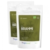 Bio Brahmi Polvere - Integratore di Origine Vegetale per il Corpo e la Mente - 200g - 2 Confezioni