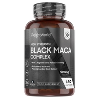 Black Maca Complex 5000mg - 180 Capsule - Energizzante Naturale