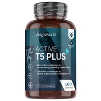 Brucia Grassi 180 Capsule - Active T5 Plus Termogenico - Confezione 3 Mesi