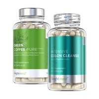 Caffè Verde e Intensive Colon Cleanse - 2 Integratori - Purificante e Dimagrante - Combo per Dieta