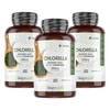 Capsule Alga Chlorella Bio - Integratore di Alga Chlorella Pura - 3 Confezioni