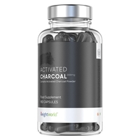 Carbone Attivo 2000mg 180 Capsule - Integratore Carbone Vegetale Attivo contro gonfiore e a supporto della corretta digestione - Pack 30 giorni