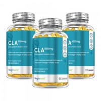 CLA Softgel - Integratore Alimentare Naturale di Acido Grasso Essenziale - 180 Capsule - 3 Confezioni