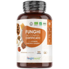 Complesso organico di funghi - 180 capsule - 8 Mushroom Complex Integratore micoterapico per il supporto immunitario e altro ancora