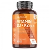 Compresse Vitamina D3 e K2 Tablets - Integratore Sistema Immunitario - Salute Ossa e Articolazioni - 180 Micro Compresse