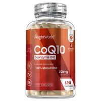 CoQ10 120 Capsule 200mg - Integratore Coenzima Q10 ad alta concentrazione
